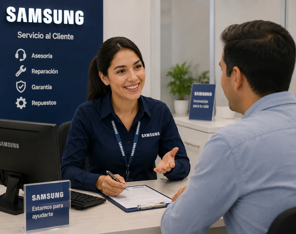 Equipo de servicio técnico autorizado Samsung en Panamá